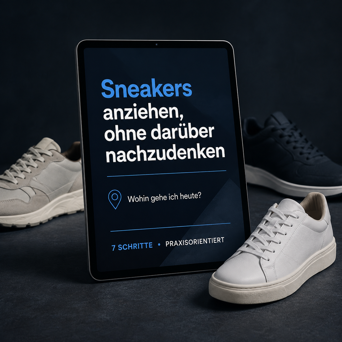 Sneakers anziehen, ohne darüber nachzudenken