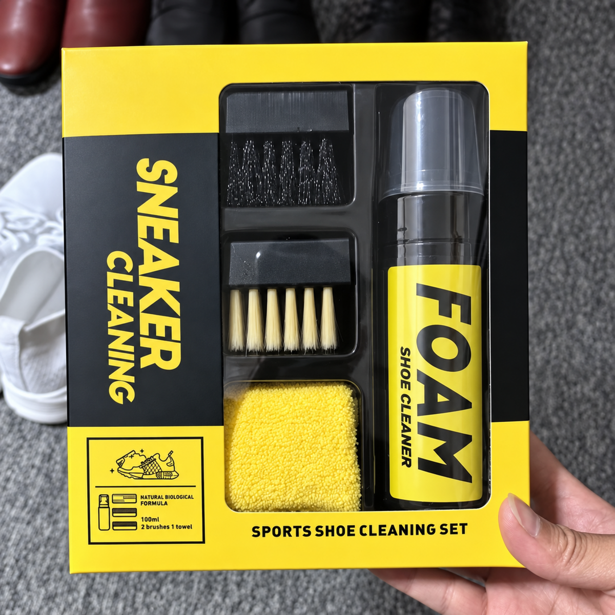 SneakerCare Pro – Komplettes Schuhreinigungsset